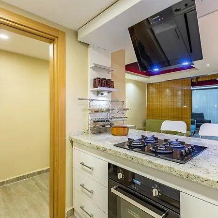Stylish And Central Flat With Backyard In Sisli شقة *