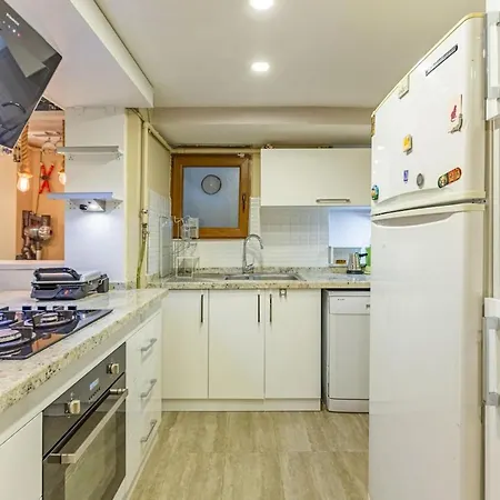 Stylish And Central Flat With Backyard In Sisli شقة اسطنبول